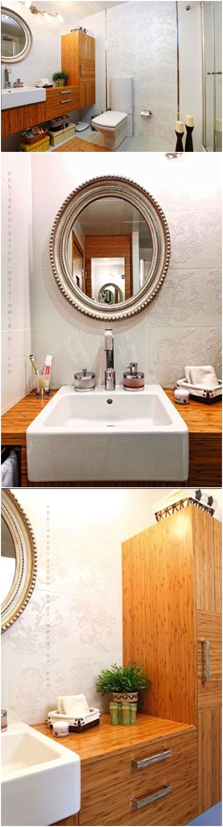 banyo dekorasyonu örnekleri banyo duş wc dekorları dekorasyonları