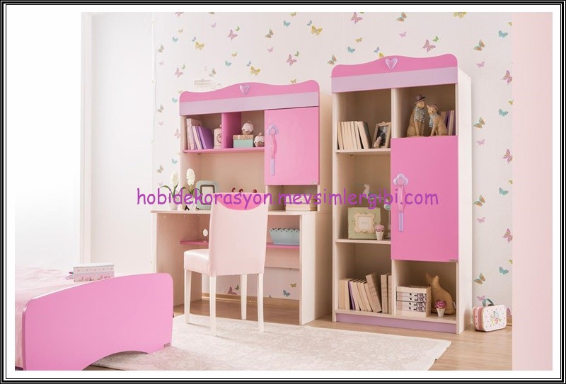 pembe kız çocuk odası takımları ve fiyatları alfemo genç kız yatak odaları dekorasyonu