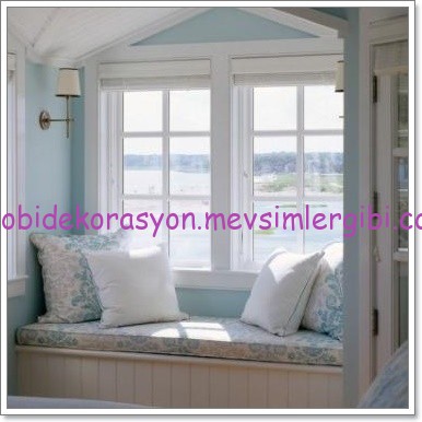 pencere cam önü (divan&koltuk) dekorasyonu 